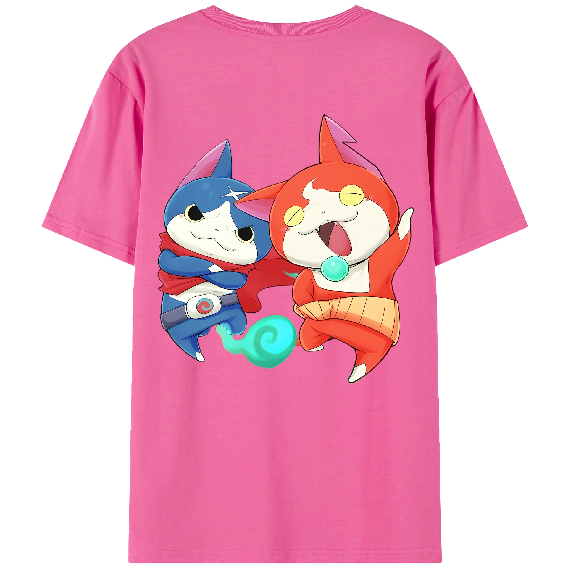 （画像用） 妖怪ウォッチ Yo-kai Watch レディース半袖Tシャツ(バックプリント)